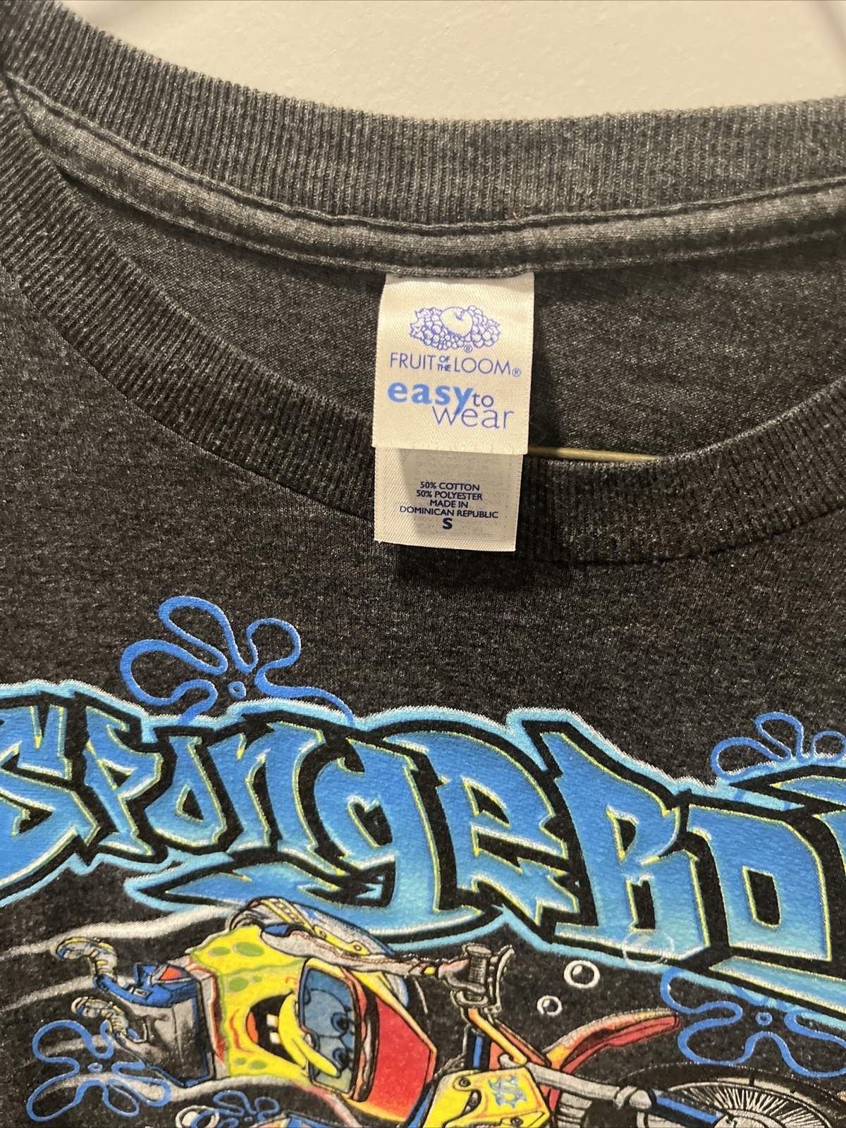 SpongeBob Moto-x Pro- Series Shirt Size Small gallery