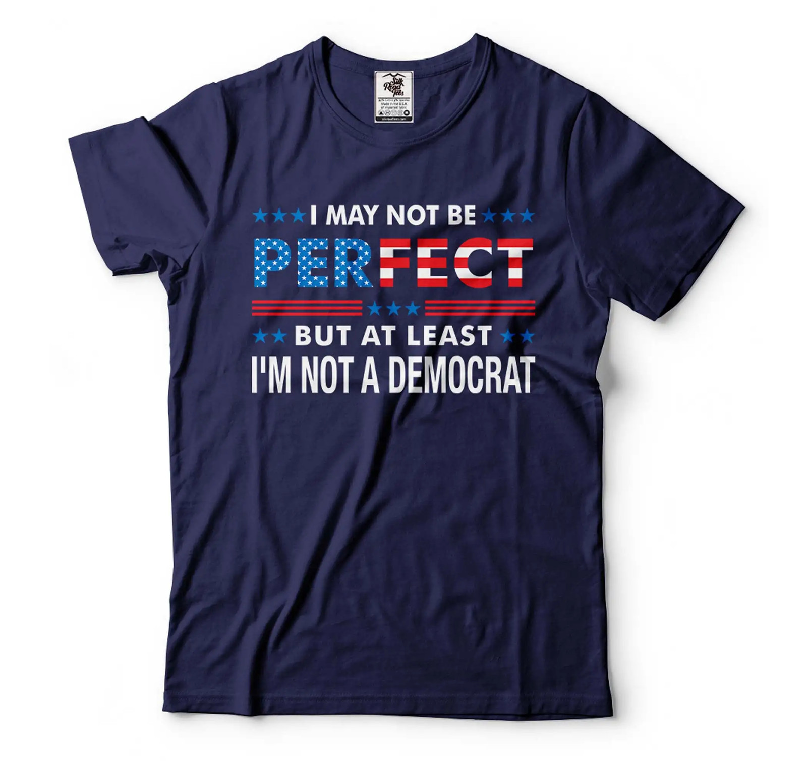 At Least I'm Not A Democrat Shirt Pro Trump 2024 Funny Anti Biden Republican Tee gallery