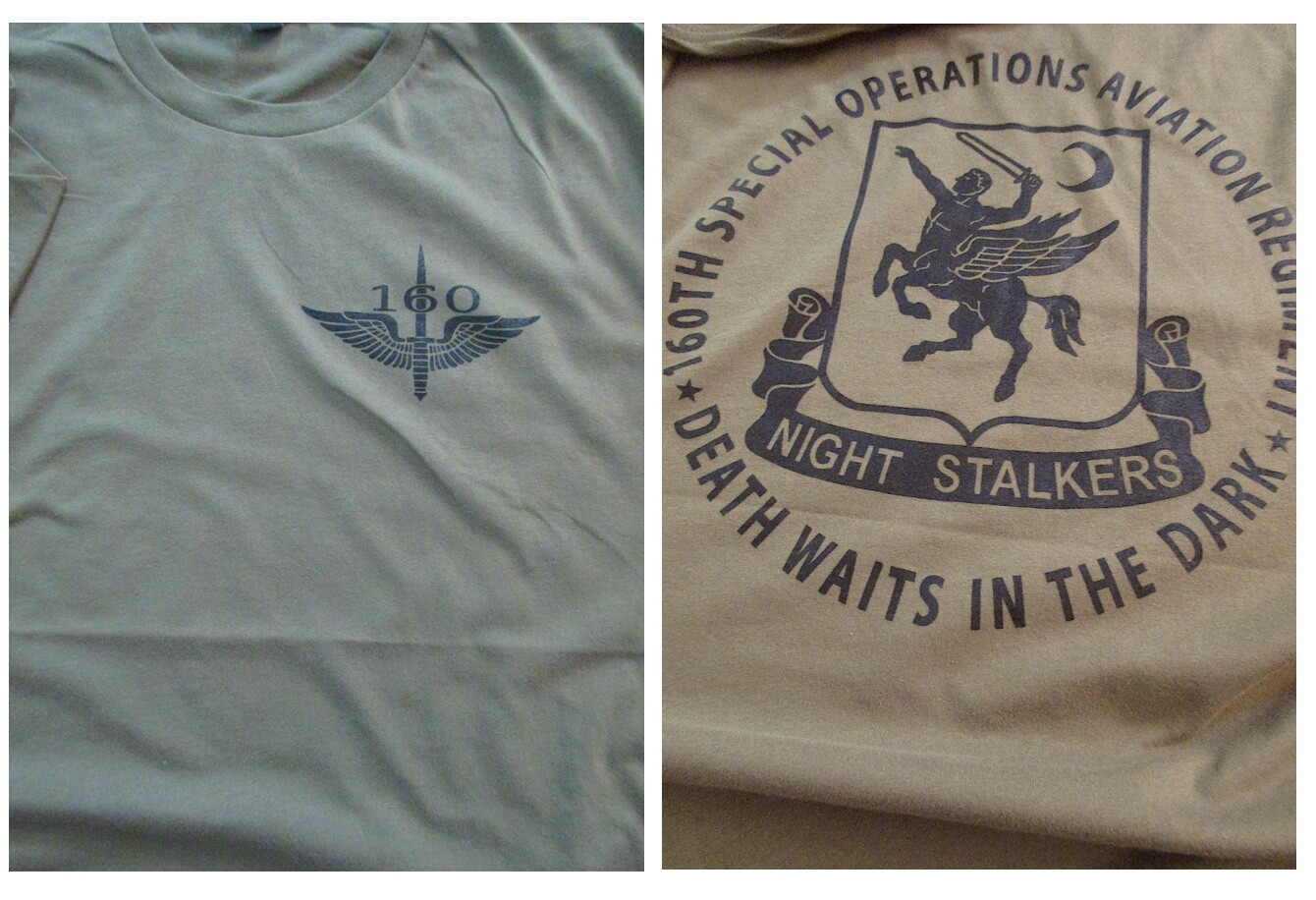 160th NIGHT STALKERS SOAR Spec OPS Aviation T-Shirt 2X Next Level USA gallery
