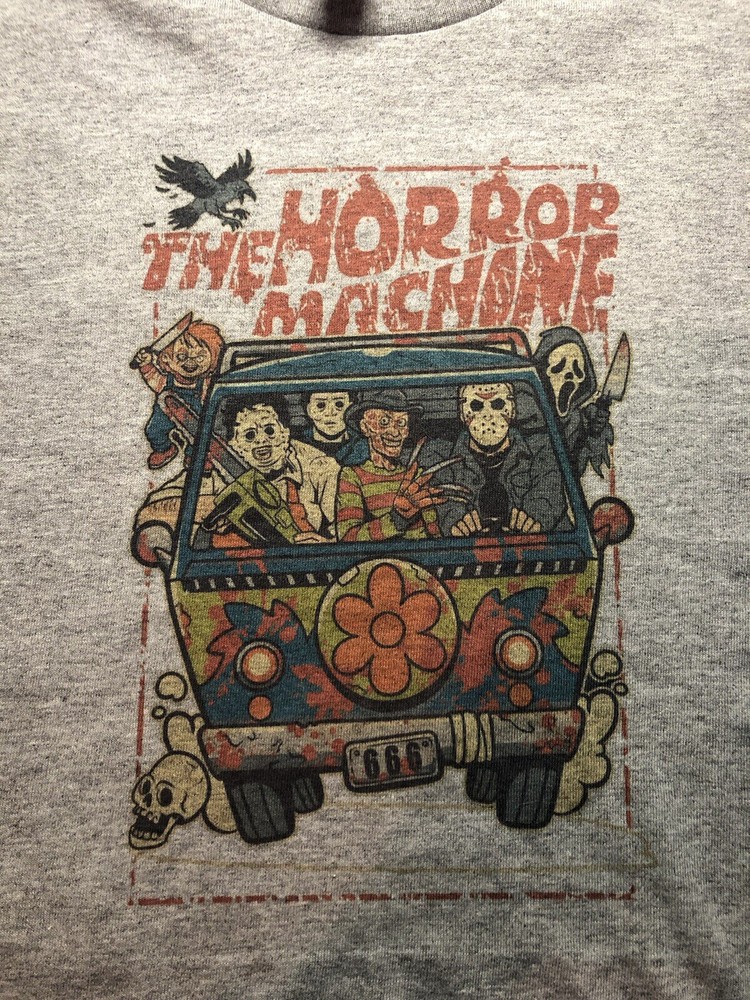 The Horror Machine T-shirt Funny Horror Movie Popular Trending