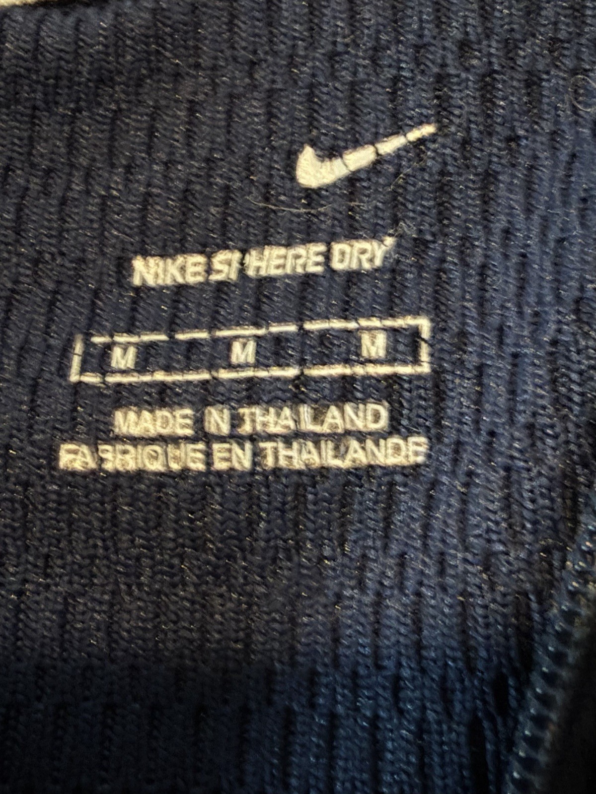 Nike Men’s Tennis Coaches Mock Neck-SZ M-1/4 Zip Blue Challenge Court Jacket gallery