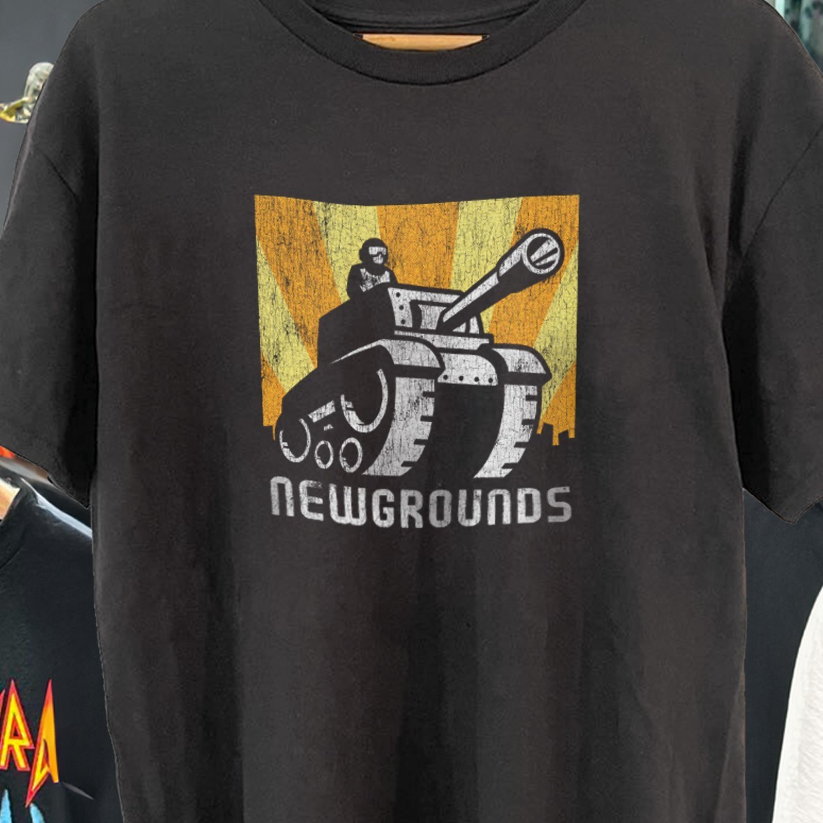 90's-00's Newground's Promo Black T-Shirt XXL gallery