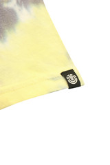 Element Men’s T-Shirt Yellow Dark Grey Blazin’ Chest Tie-Dye S/S (S09)