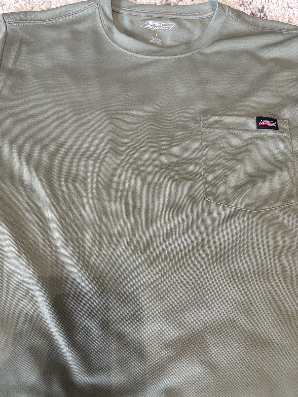 Dickies Men's Basic T-Shirt Pocket Tee Short Sleeve Light Weight Jersey Cotton gallery