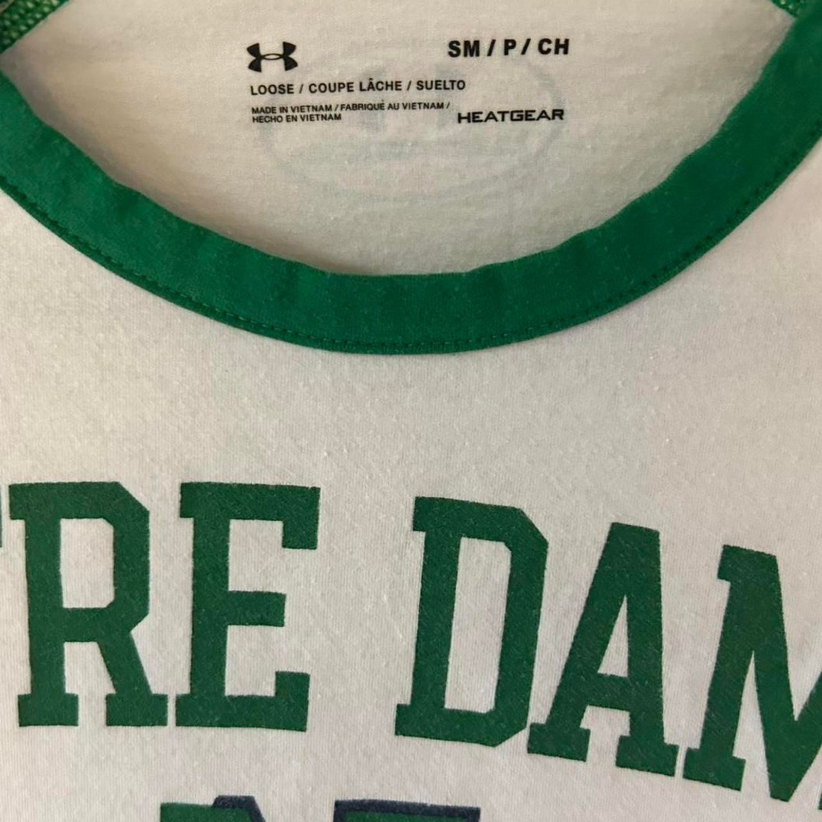 Under Armour Notre Dame Fighting Irish Quarter Sleeve Tee gallery