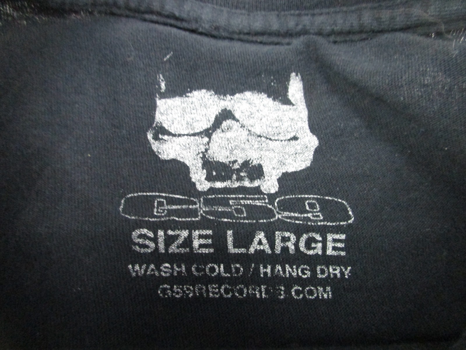 Mens Large G59 Records SuicideBoys T Shirt Grey Day Skull black 2022 gallery