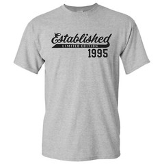 Established 1995 T-Shirt – Sport Grey
