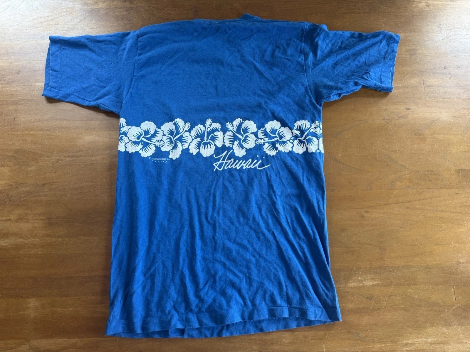 Crazy Shirts Vintage 70s 1979 Hawaii Single Stitch T-Shirt Mens Size Large gallery