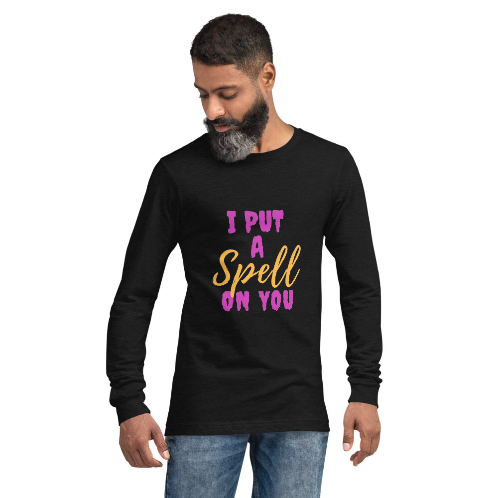 I Put A Spell On You Magic Themed Halloween Wicca Witches Longsleeve Shirt gallery