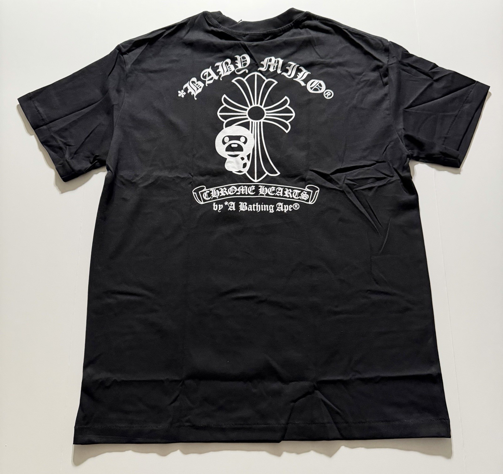 BAPE By A Bathing Ape T-Shirt Size XL Black Brand New With Bag Fast Shipping gallery