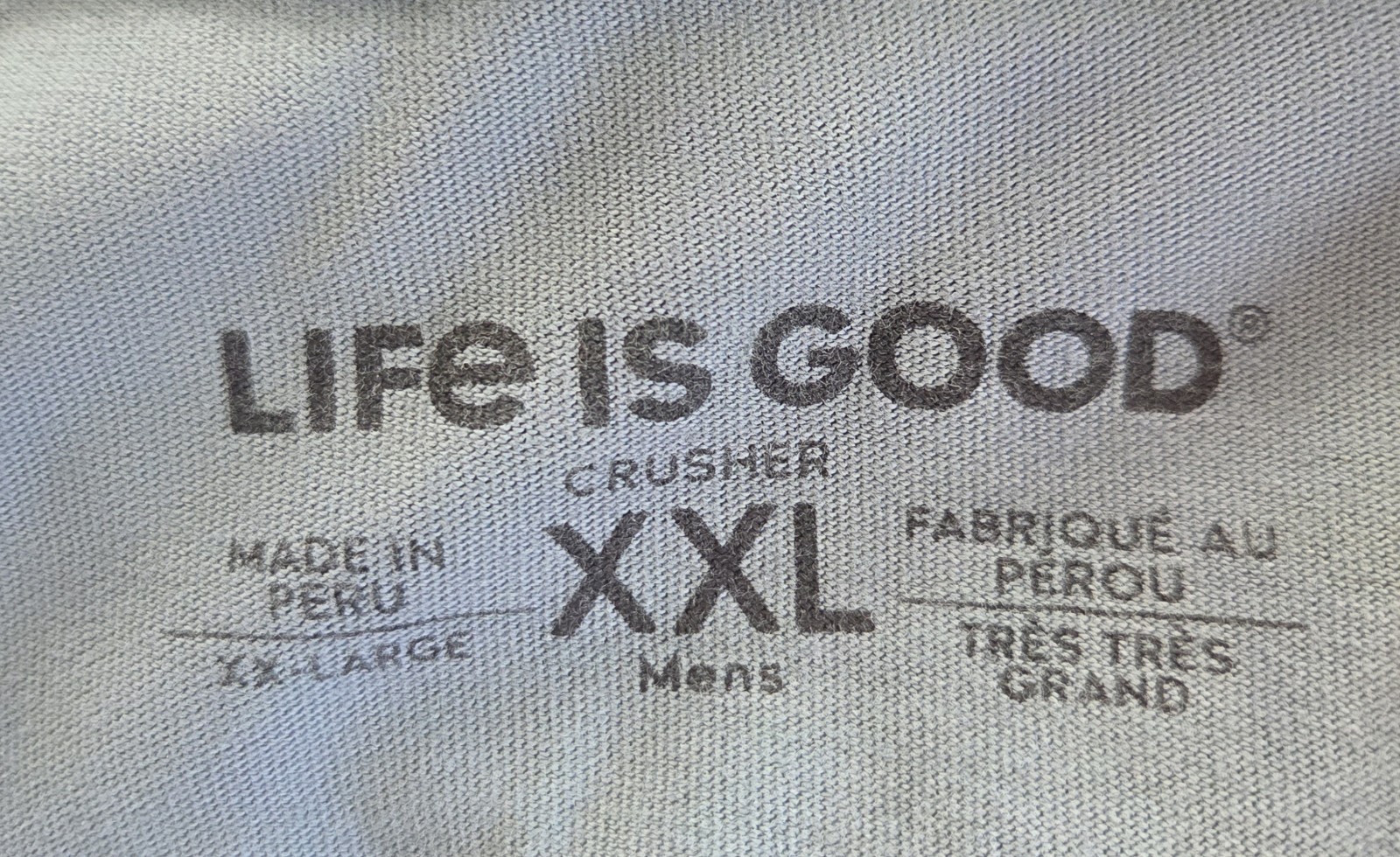 LIFE IS GOOD Men's Blue Crusher T-Shirt Every Season Is Golf Season Size XXL gallery