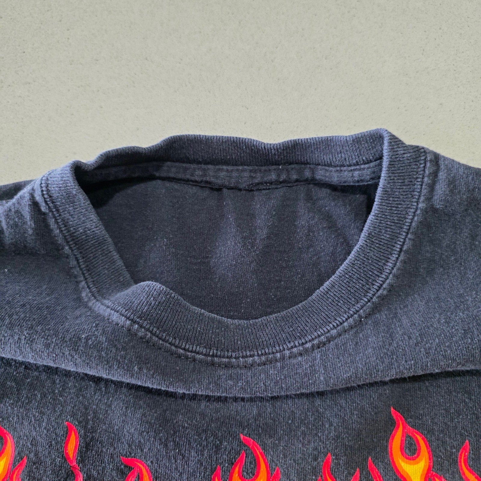 Thrasher Magazine Flame Logo Graphic T-Shirt Black Mens Small Skateboarding Tee gallery