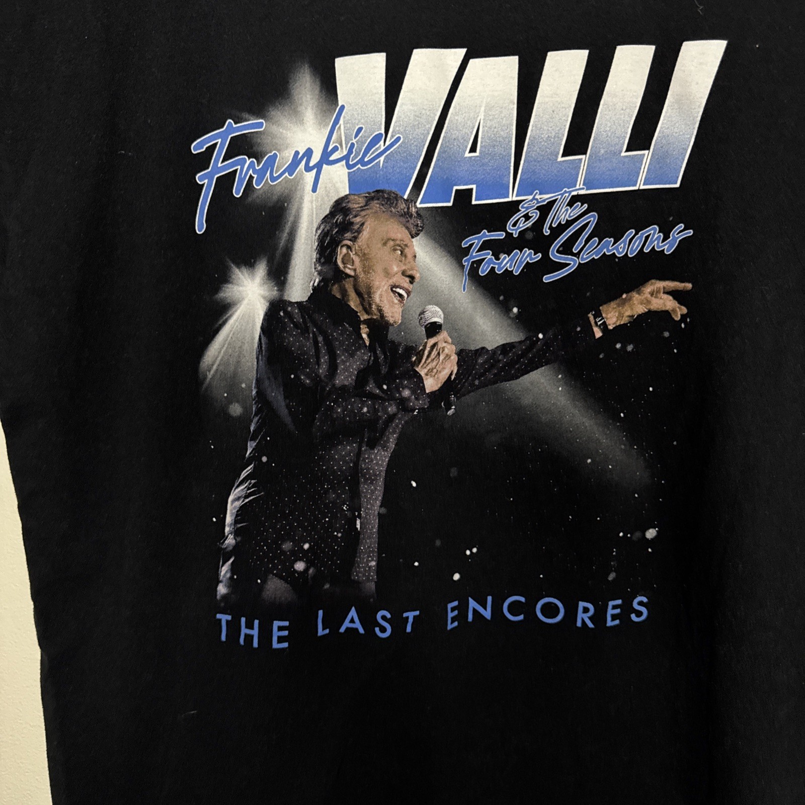 The Last Encores Tour Frankie Valli & The Four Seasons T Shirt Full Size XL gallery