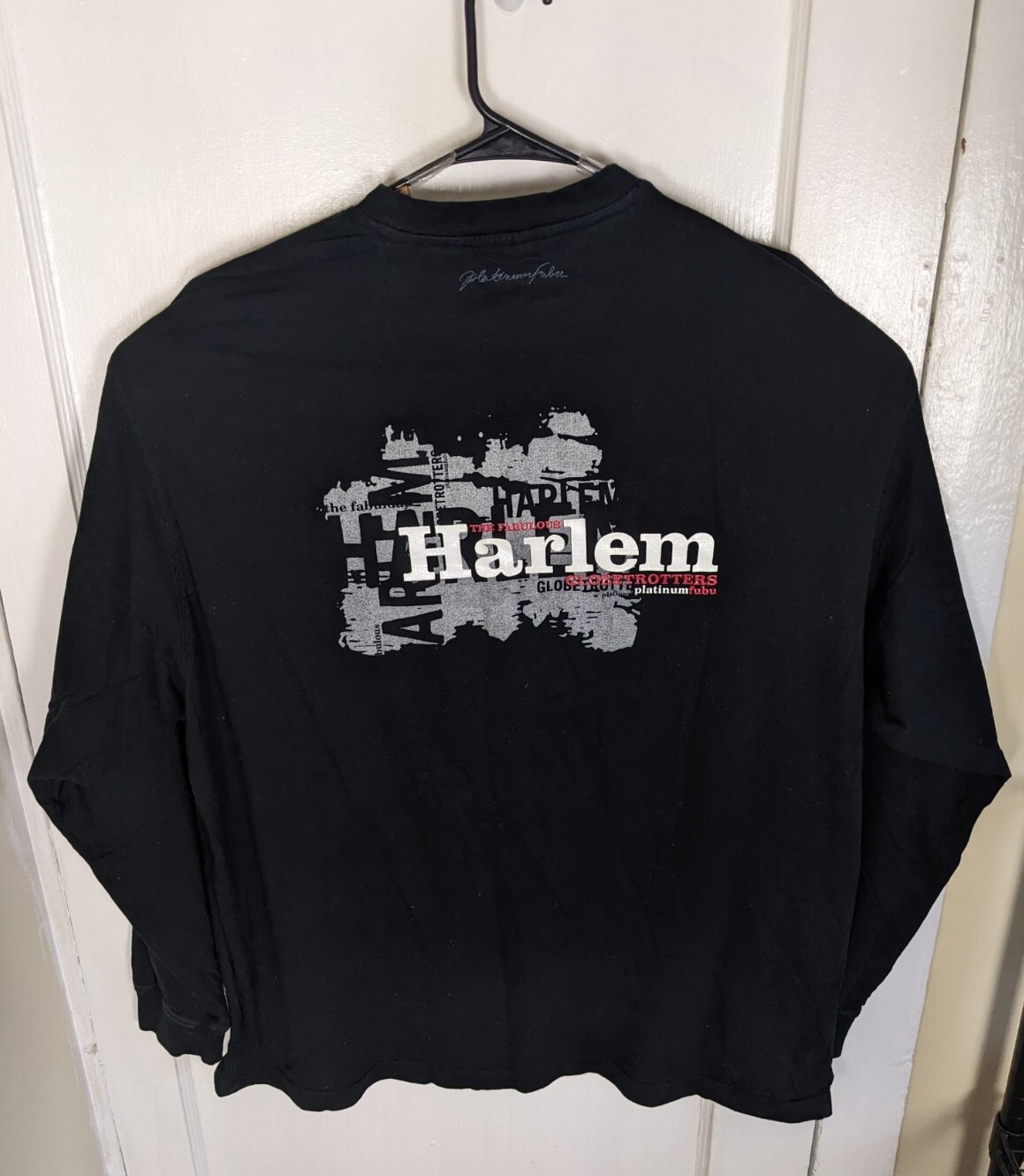 Vintage 90s Fubu Harlem NY Globetrotters Graphic Tshirt 2XL Rap 2-Side Hip Hop gallery