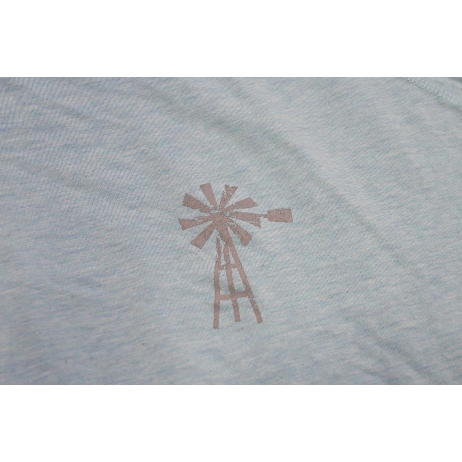 tasc Performance T-Shirt Mens XXL Light Blue Windmill Graphic Athletic Excellent gallery