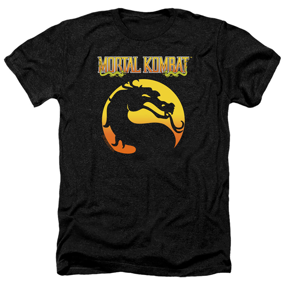 Mortal Kombat Classic Logo Licensed Adult T-Shirt gallery