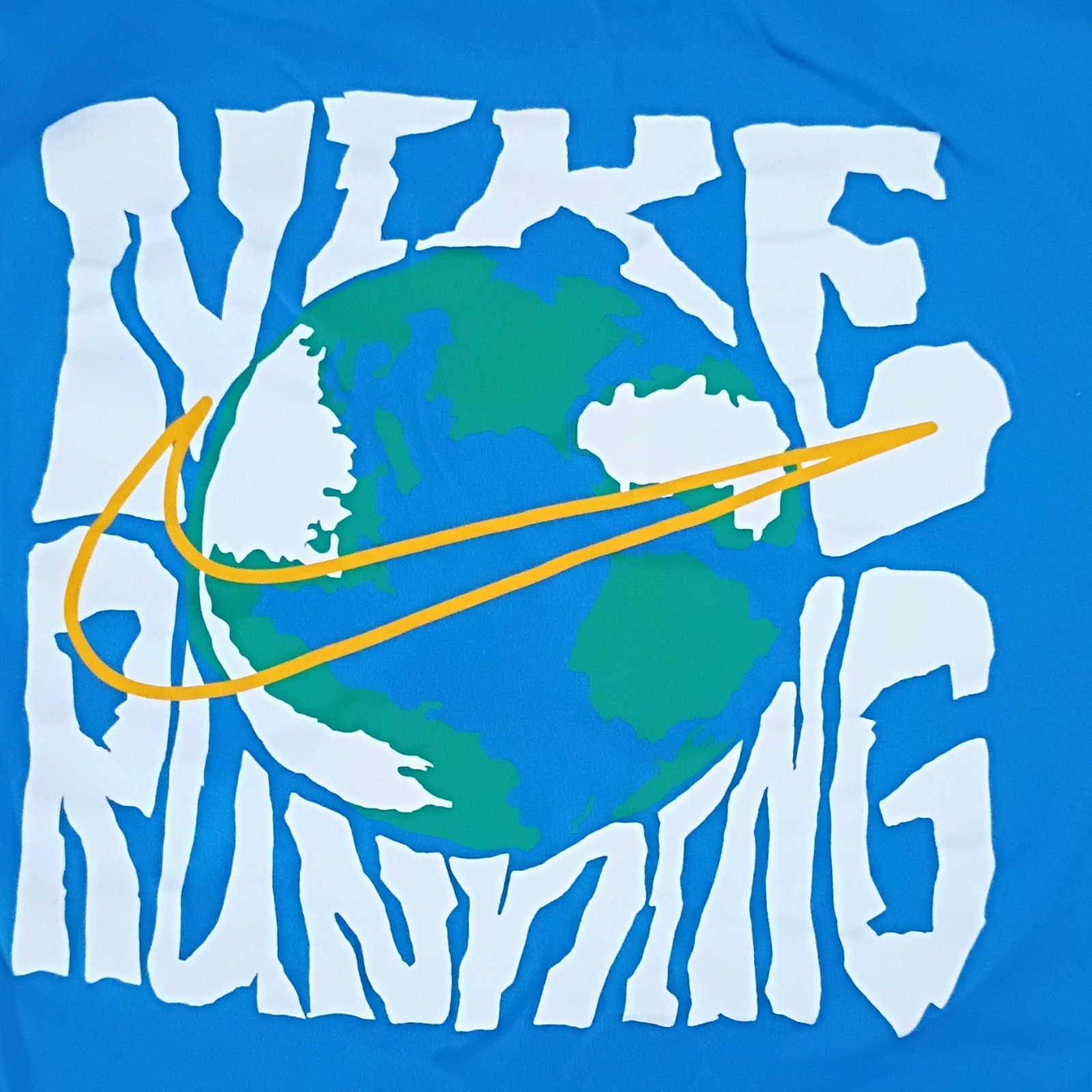Nike Dri-FIT The Nike Tee Men’s M Blue Graphic Print T-Shirt gallery