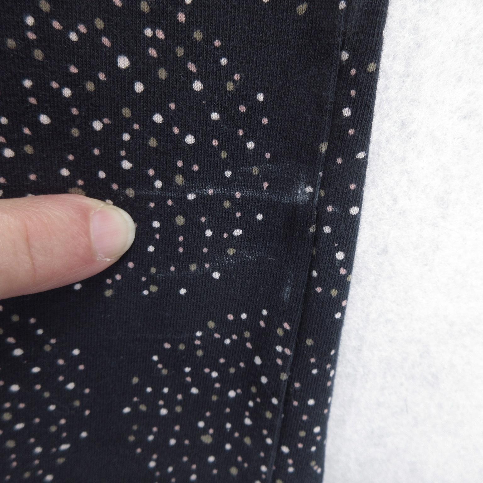 A.P.C. Mens Shirt Size Small Black Polka Dot Short Sleeve Cotton Elastane gallery