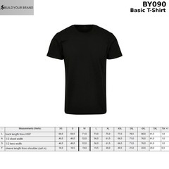 Build Your Brand Basic t-shirt – Set-in sleeves, Light crewneck