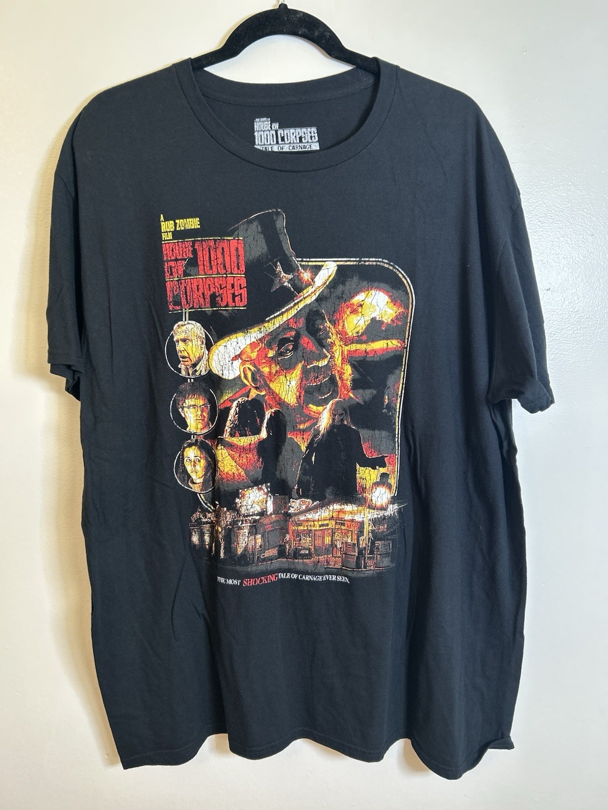 House of 1000 Corpses Shirt 2xl Fright Rags Rob Zombie Captain Spaulding Horror gallery