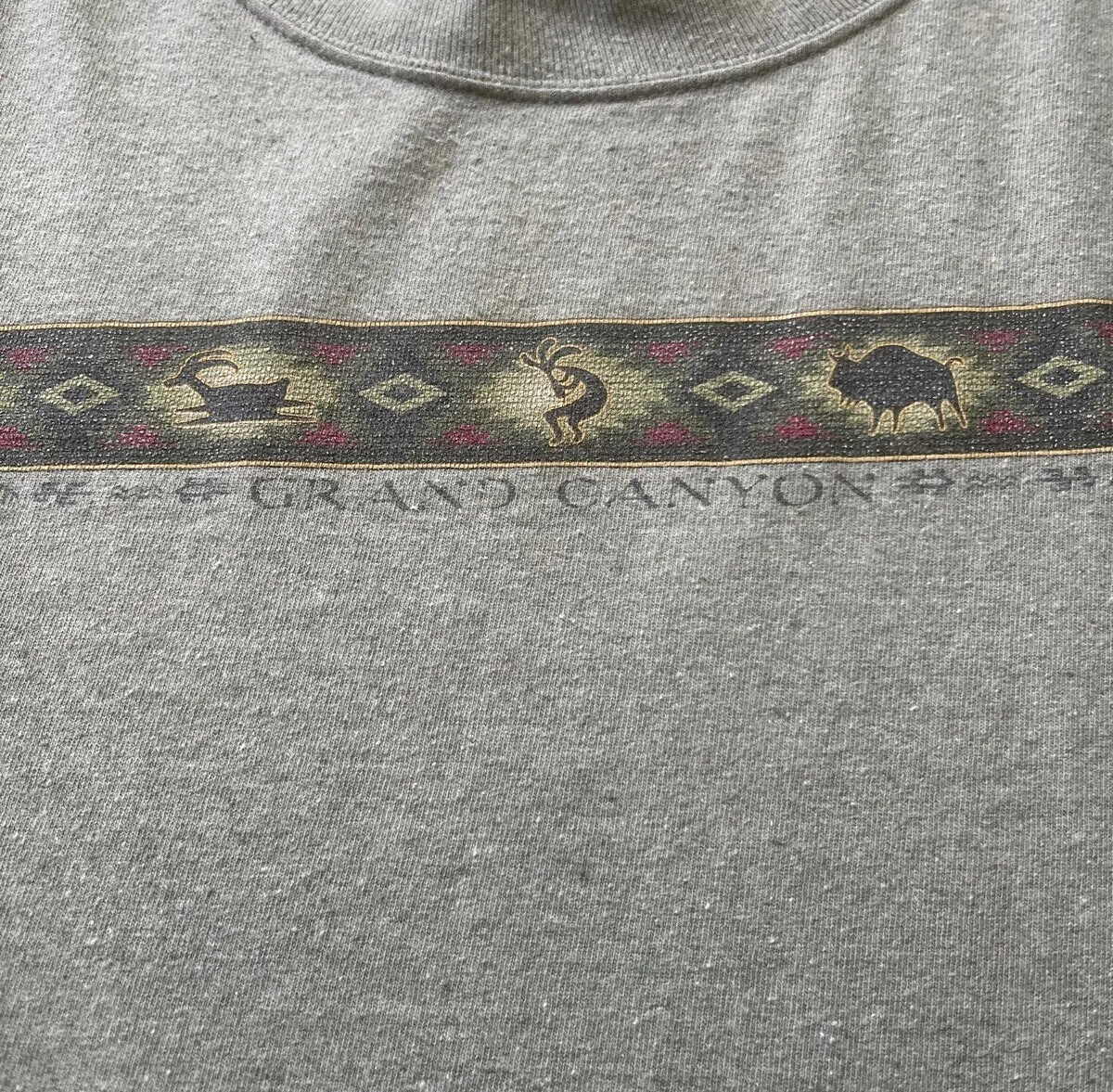 Eco Mountain Shirt Mens 2X-Large Grand Canyon Sage Grey Graphic Casual