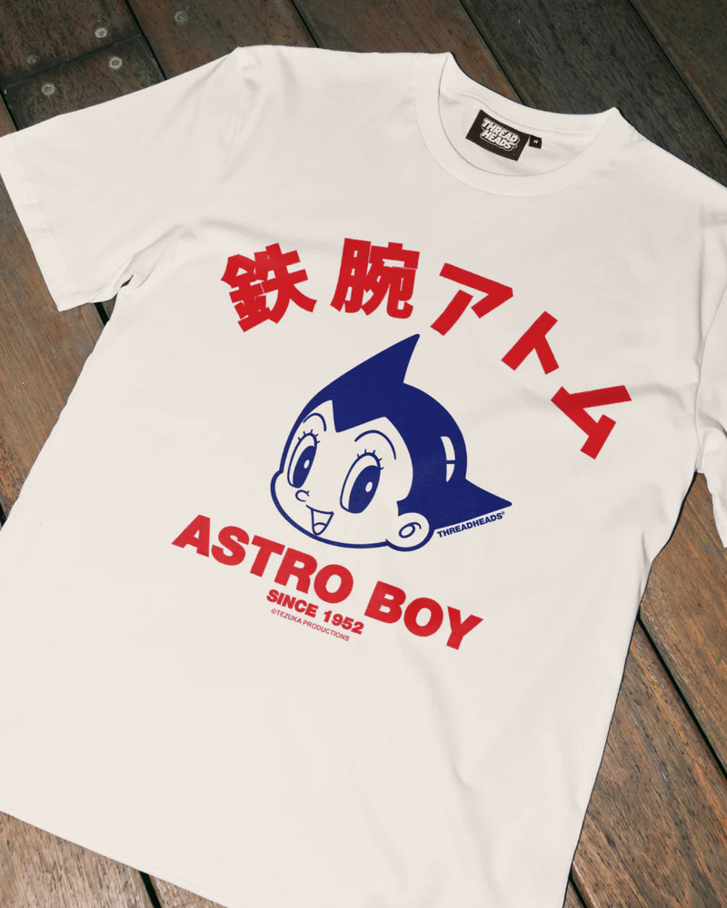 Astro Boy Face Premium Oversized T-Shirt Official Tee Anime Threadheads NEW!