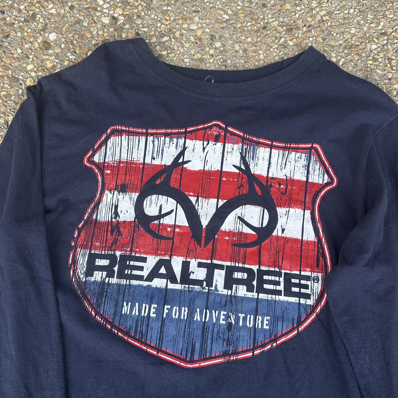 realtree Y2K Blue Longsleeve T Shirt Medium gallery