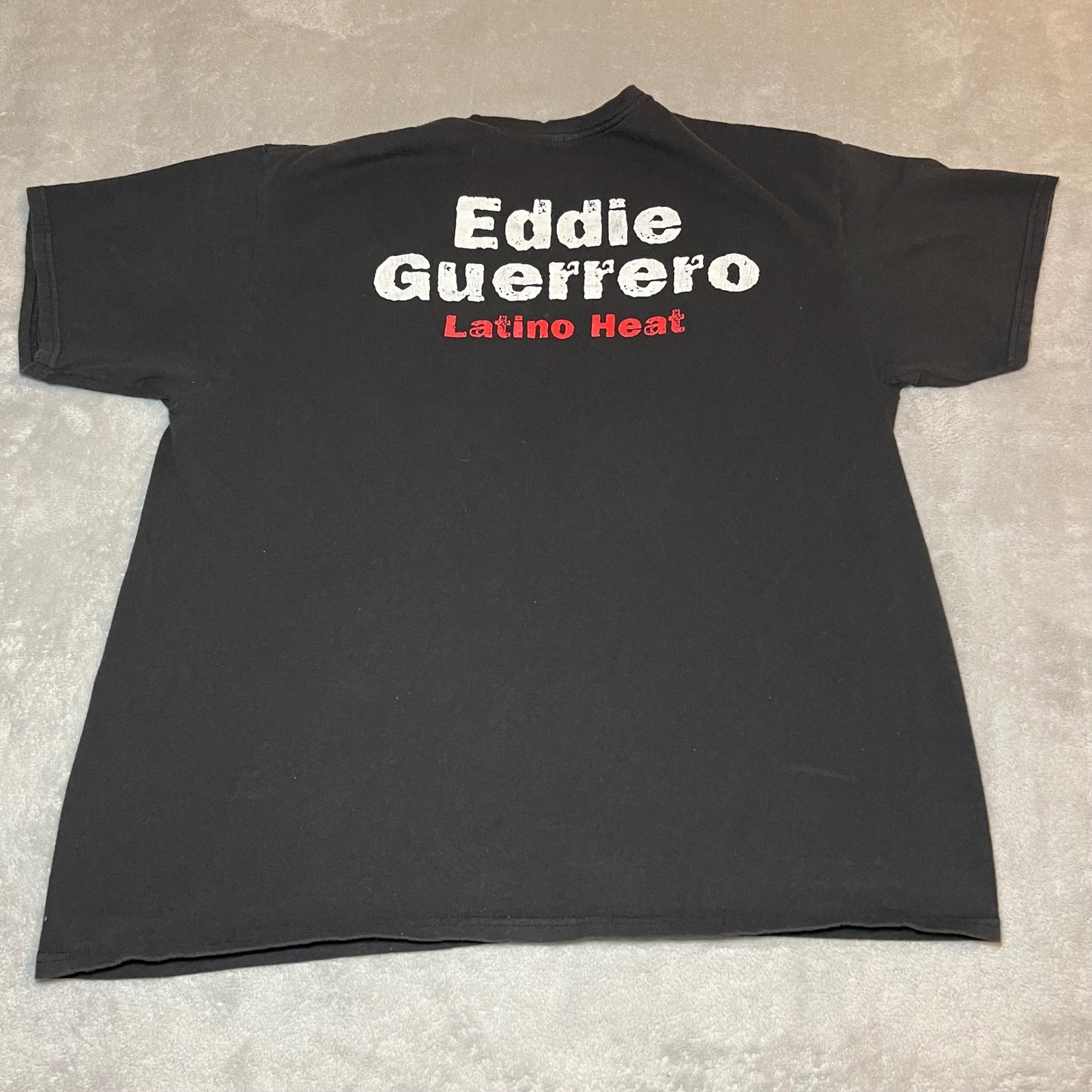 WWE Eddie Guerrero Latino Heat Im Your Papi Black Wrestling T-Shirt Mens XL 2019