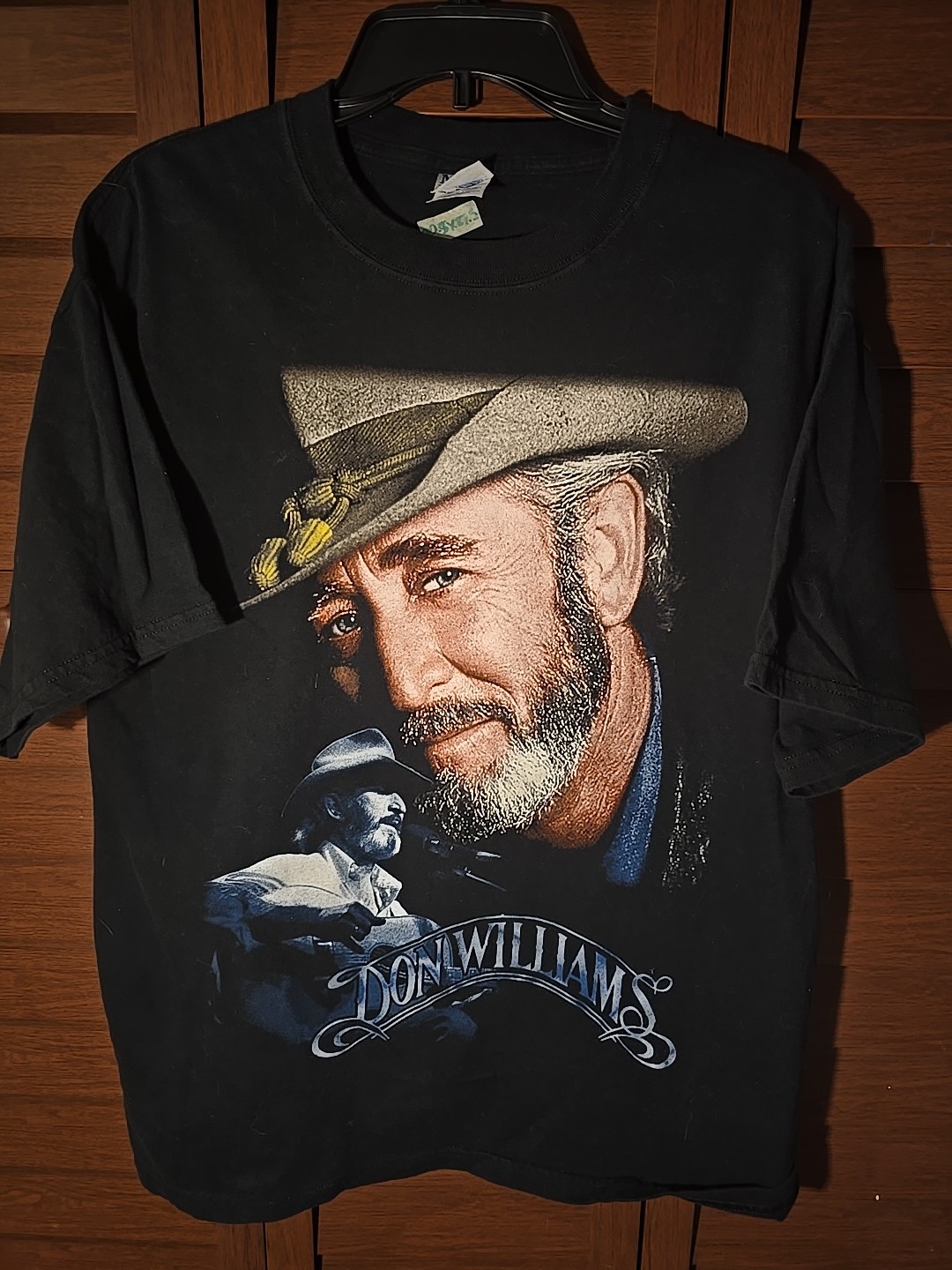 Don Williams Gentle Giant T-Shirt Vintage Country Music, Size L