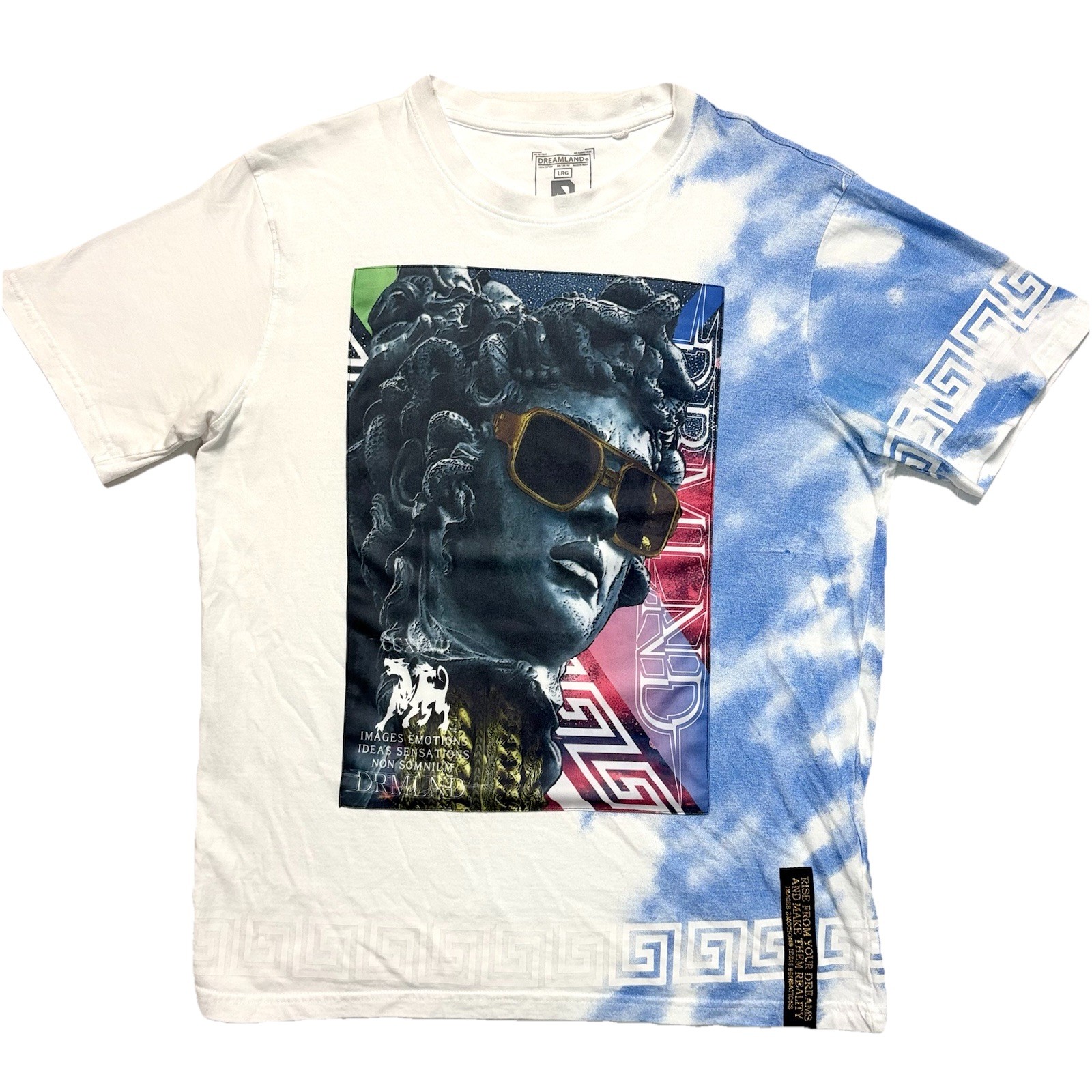 Dreamland Graphic Print T Shirt Streetwear DRMLND Pop Art Size Large gallery