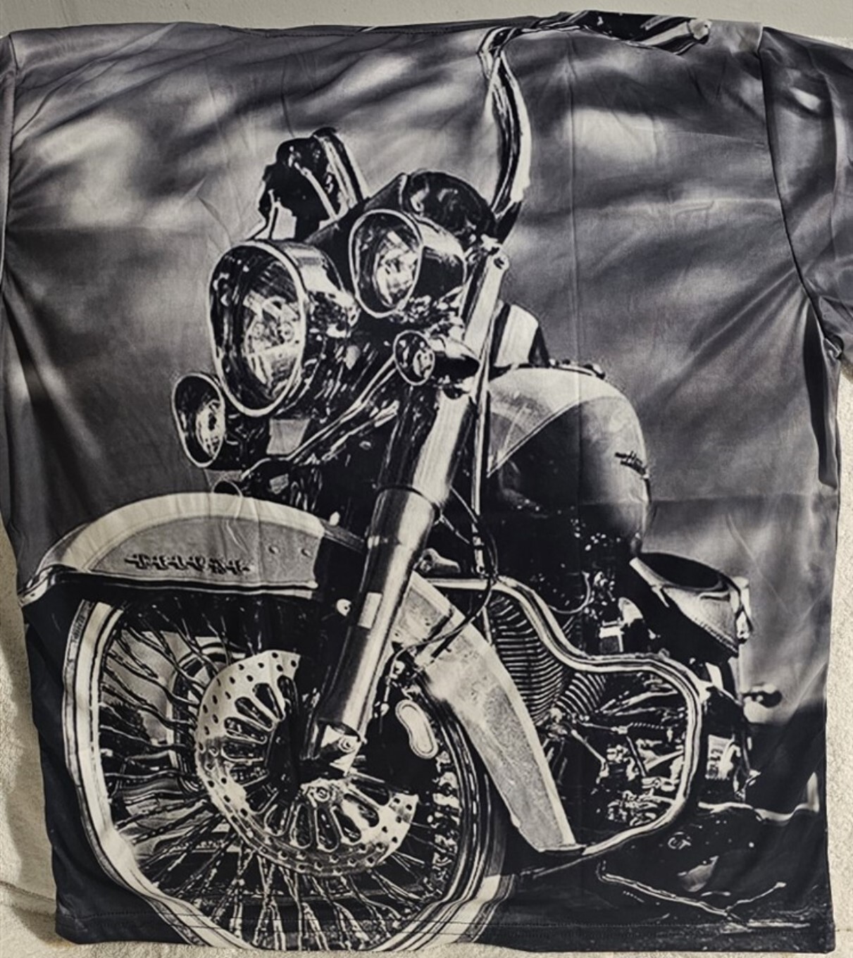 MOTORCYCLE BIKER BIKE RIDER AMERICA USA T-SHIRT SHIRT gallery