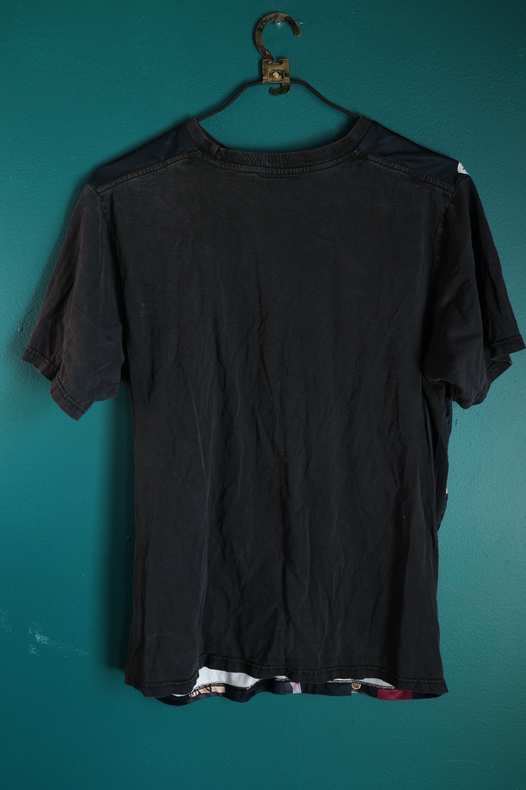 One Piece Anime Men’s Shirt Short Sleeve Black Satin Front XL gallery