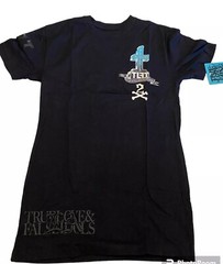 True Love & False Idols T-Shirt Mens Black Small TLFI Breakwater Shirt New