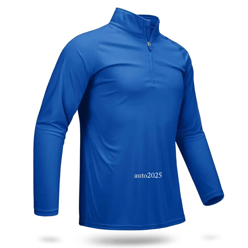 T-shirts Men's 1/4 Long Sleeve T Shirts Fishing Hiking Tee Shirts Pullover Tops gallery