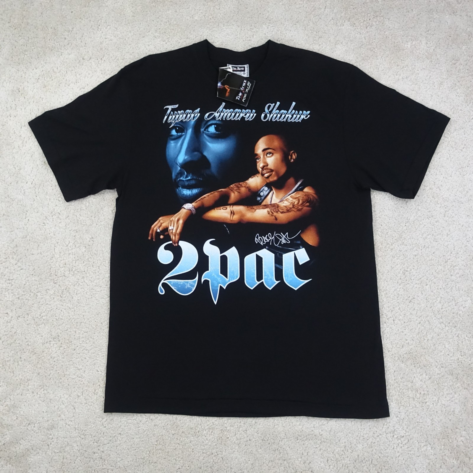 The Roxx 2Pac T Shirt Mens Extra Large Single Stitch Rap Tee Hip Hop Graphic Y2K gallery