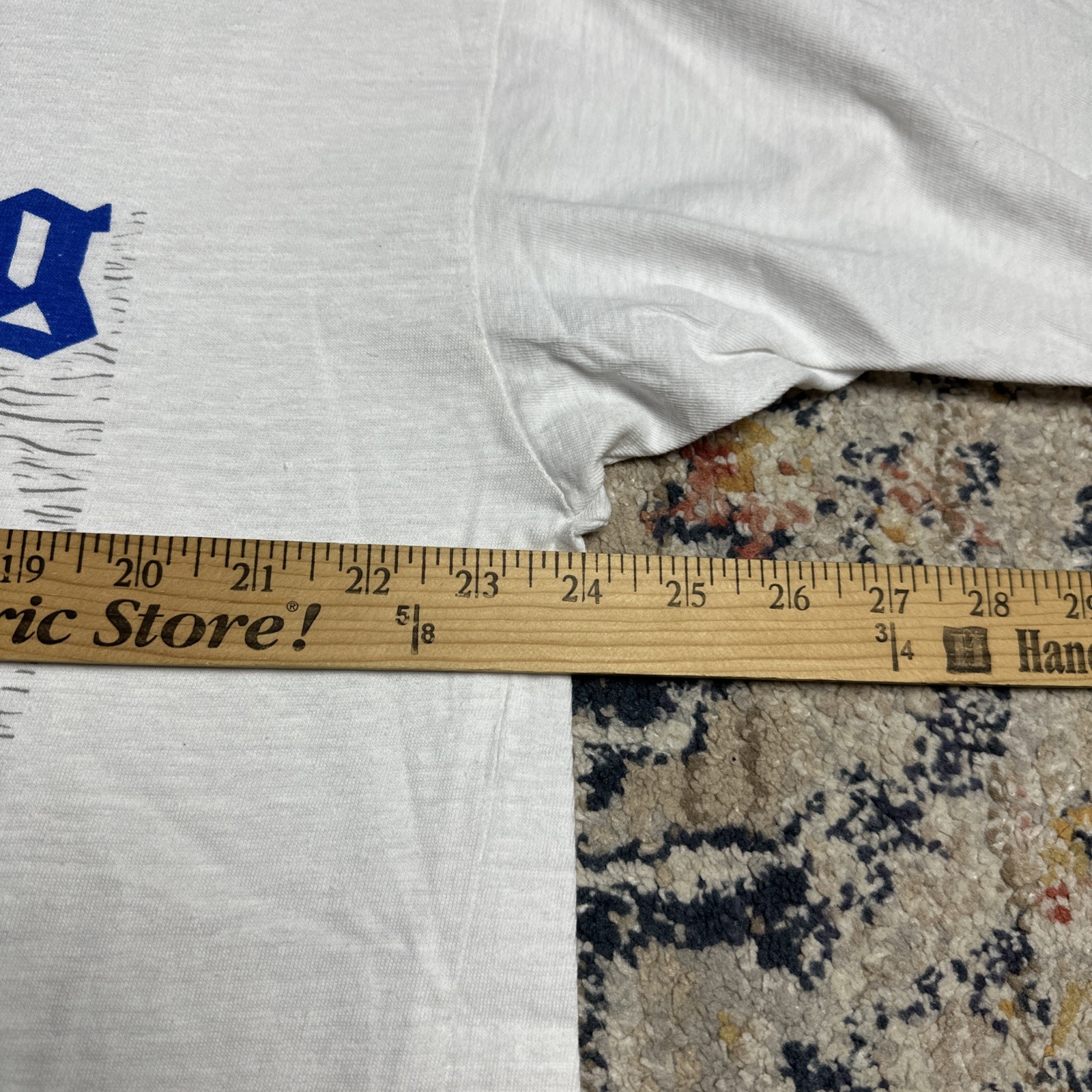 Vintage Hong Kong 1997 T Shirt XL White Great Britian Transfers Control gallery