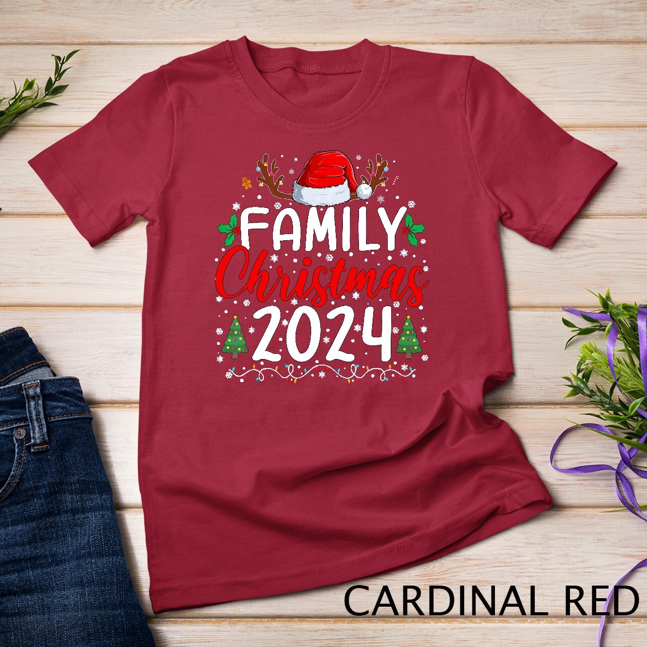 Family Christmas 2024 Matching Family Christmas Xmas Squad Unisex T-shirt gallery