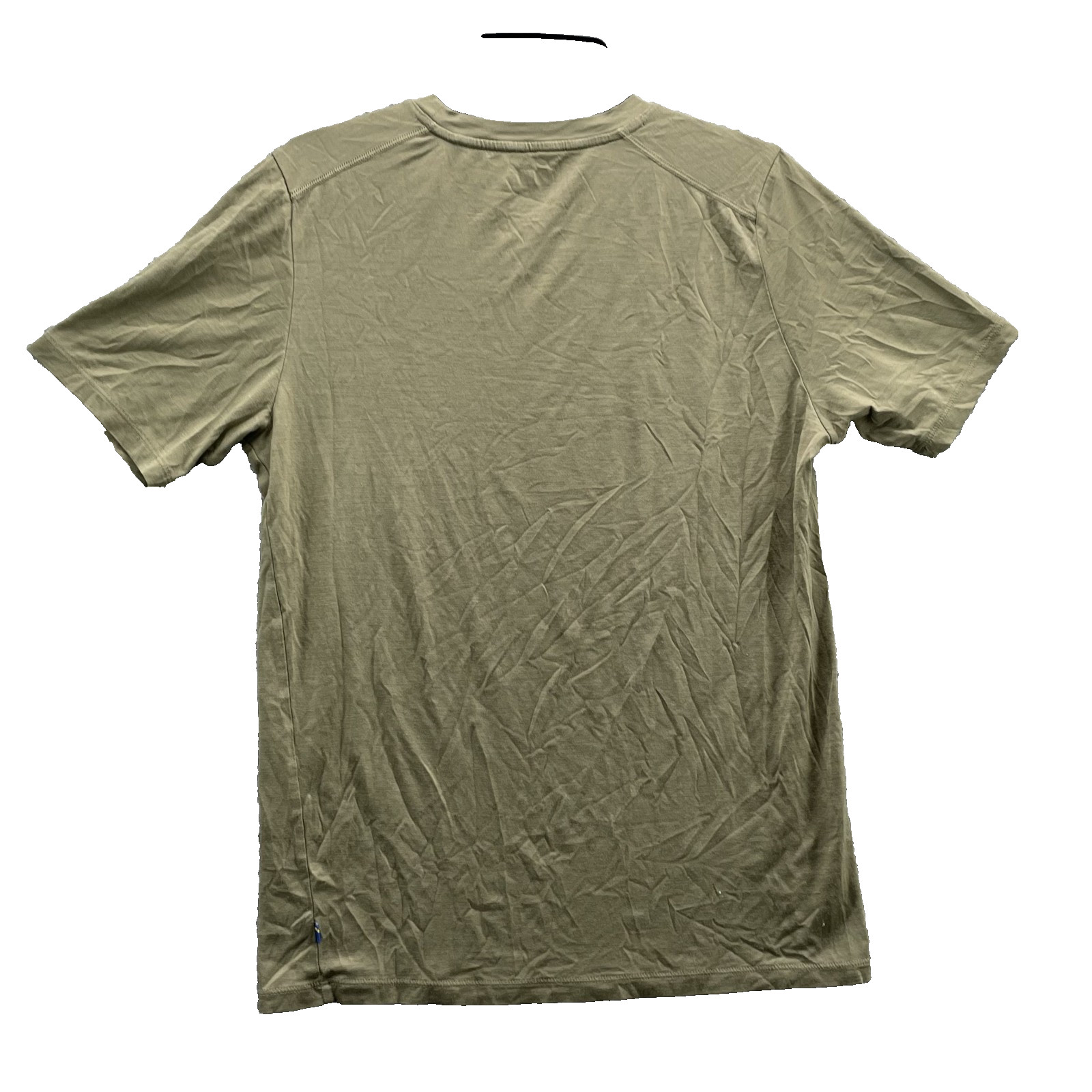 Fjallraven T-Shirt Men Medium Green Outdoor Minimalist Gorpcore Travel Cabin 90s gallery