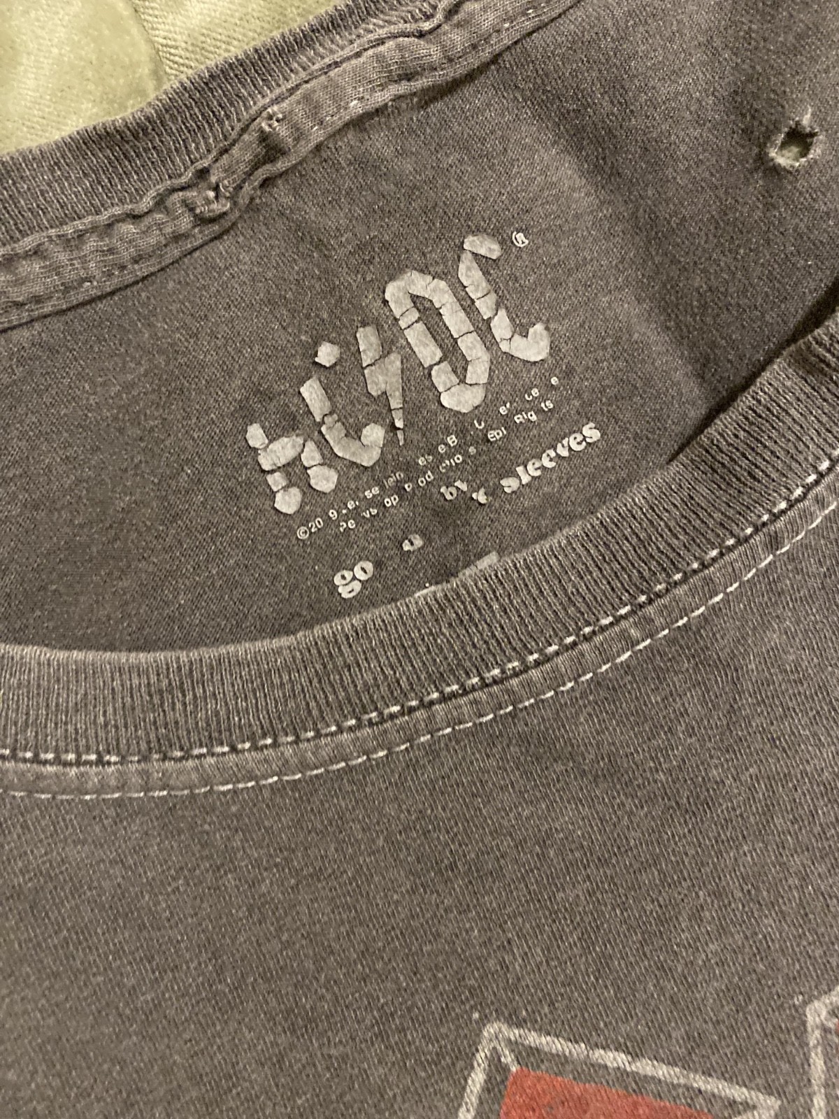 ACDC "Blow up your video" Distressed Graphic Tee gallery