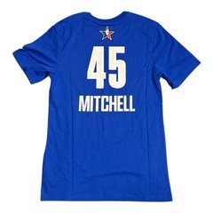 Donovan Mitchell #45 Cleveland Cavaliers Blue Tee Small Nike NBA All-Star NWT