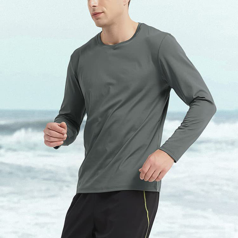 Outdoor Men Long Sleeve Shirts UPF 50+ Sun UV Protection Sunscreen Quick Dry * gallery