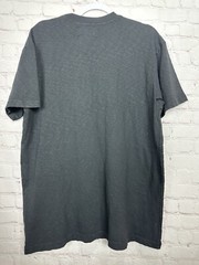 Feature All Things Good black slub long length tee t-shirt shirt, sz L, NWT $60