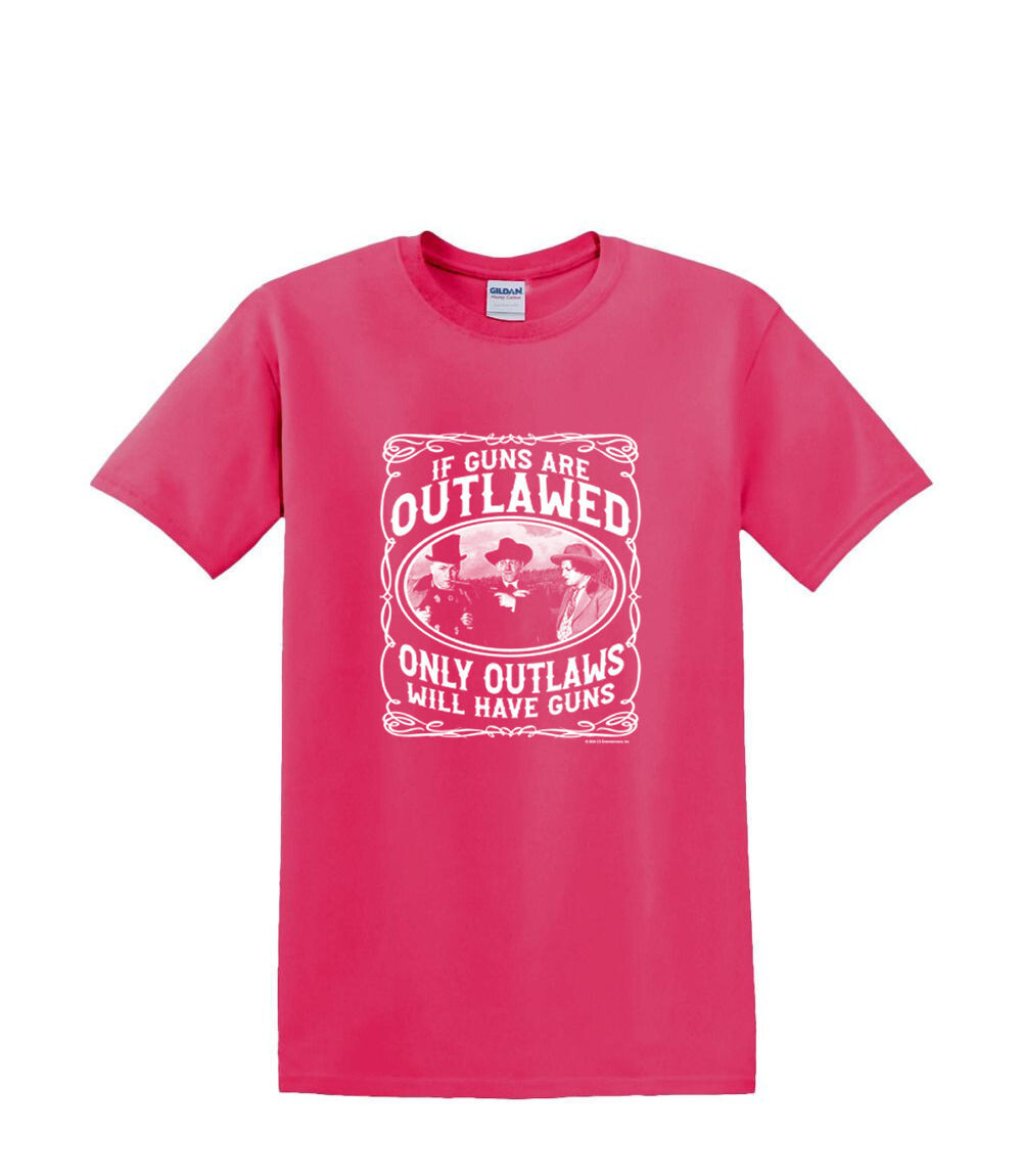 T-Shirt S to 2XL 3XL - THREE STOOGES OUTLAWS - HUMOR FUNNY MOE CURLY SHEMP LARRY gallery