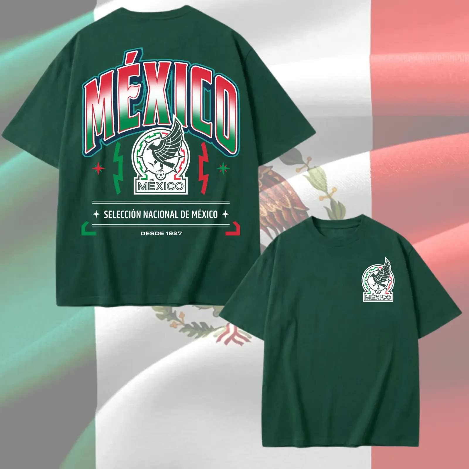 Green Red Heritage Eagle Graphic Tshirt, Hoodie, Vintage Cultural Pride Tee gallery
