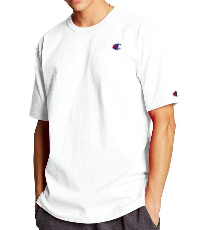 Champion Heritage C Logo White Discounted Short Sleeve Men's T-Shirt small gallery