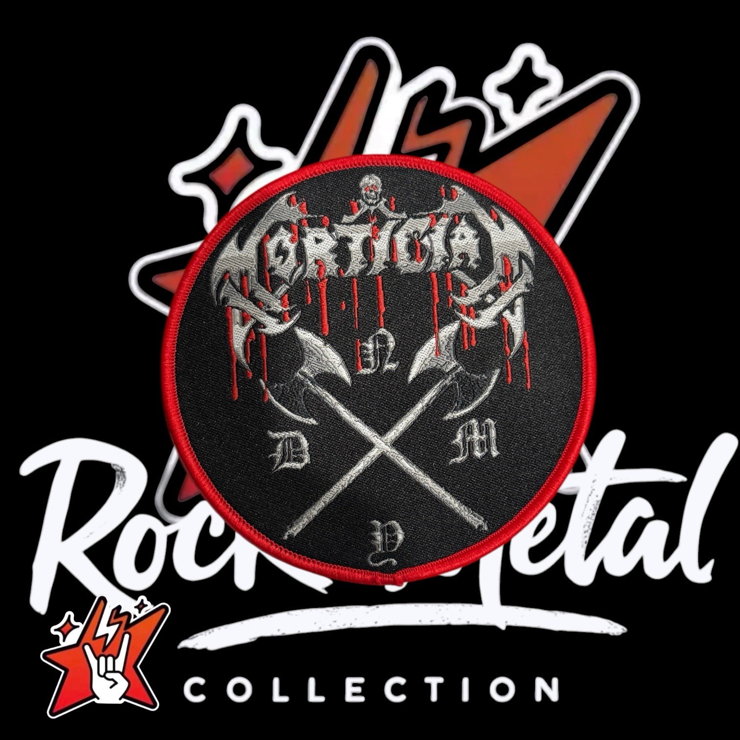 Mortician Official Exclusiv Woven Patch Fulci Suffocation Incantation Impetigo