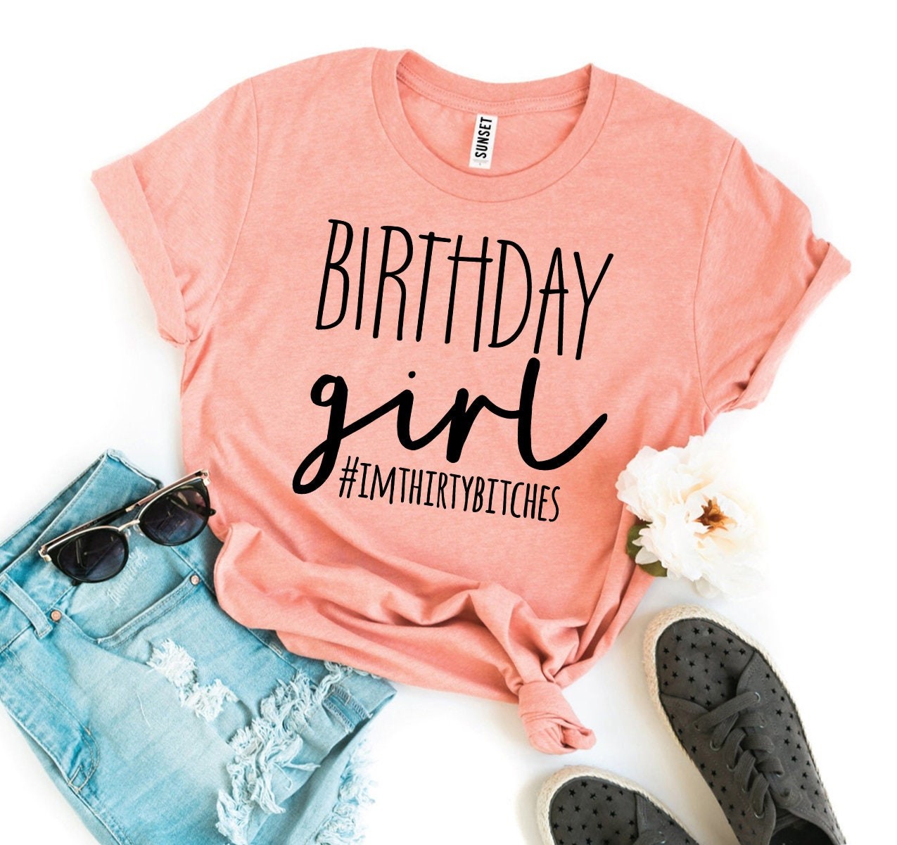 30th Birthday Girl T-Shirt Funny Thirtieth Birthday Gift Tee gallery