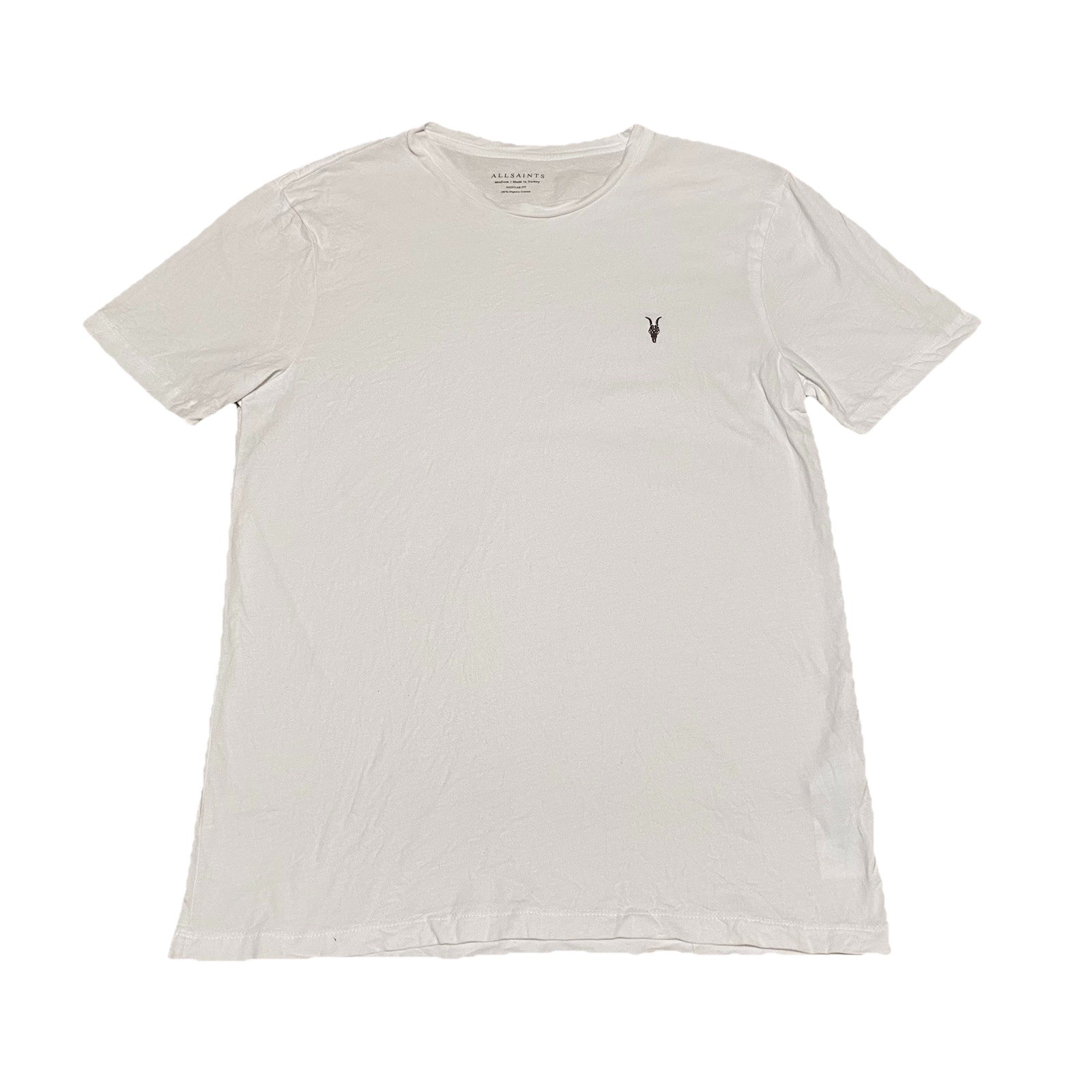 AllSaints Brace T-Shirts Mens M Short Sleeve Crewneck Cotton Ramskull Set of 3 gallery