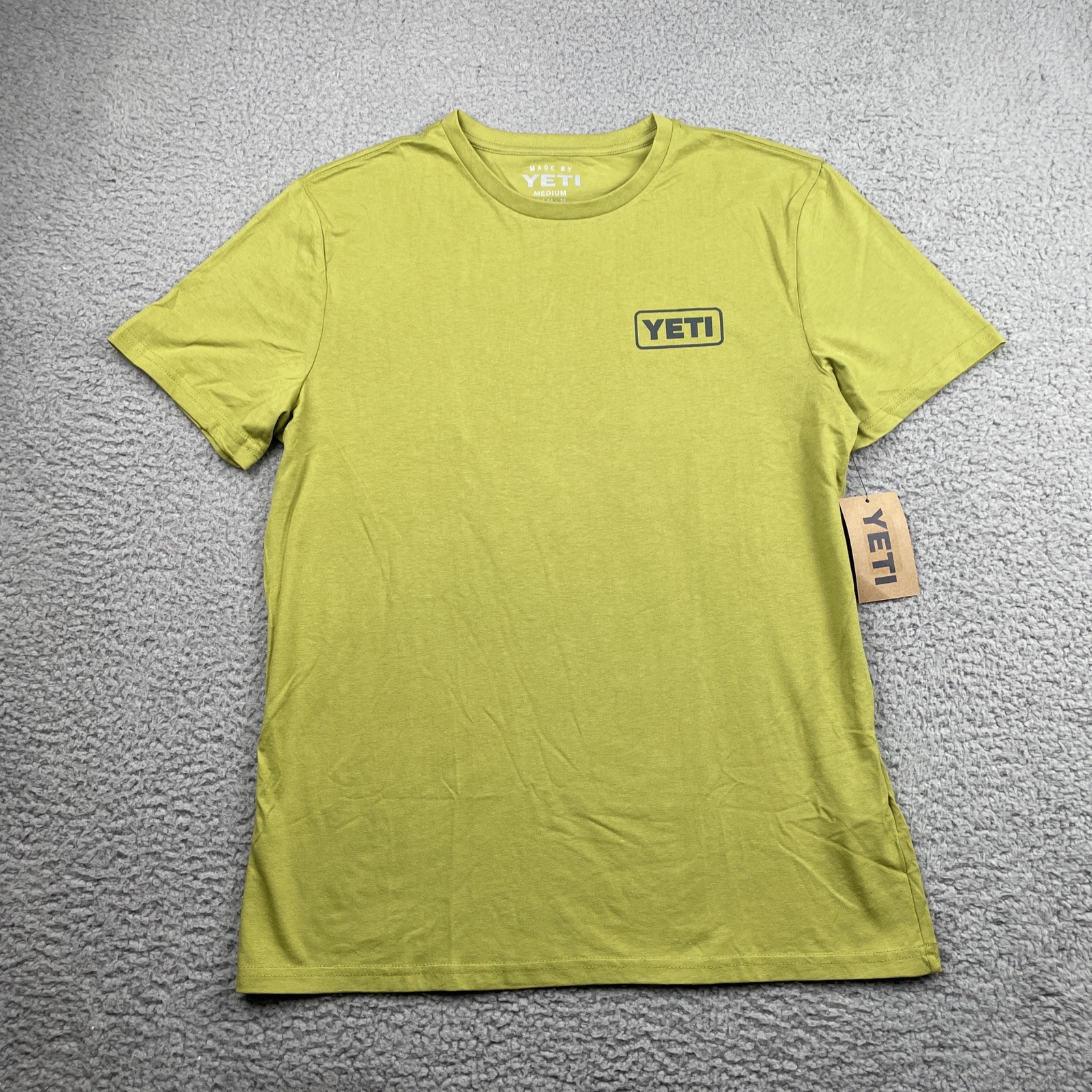 Yeti T-shirt Adult Mens Medium Green Moss Outdoor Active Camping Hiking Austin gallery