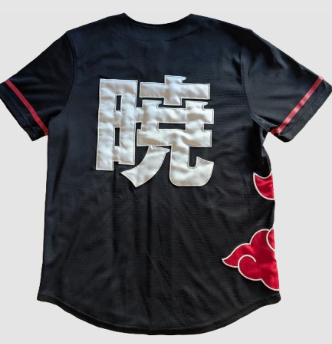 Naruto Shippuden Akatsuki Baseball Jersey BoxLunch Exclusive Size S gallery